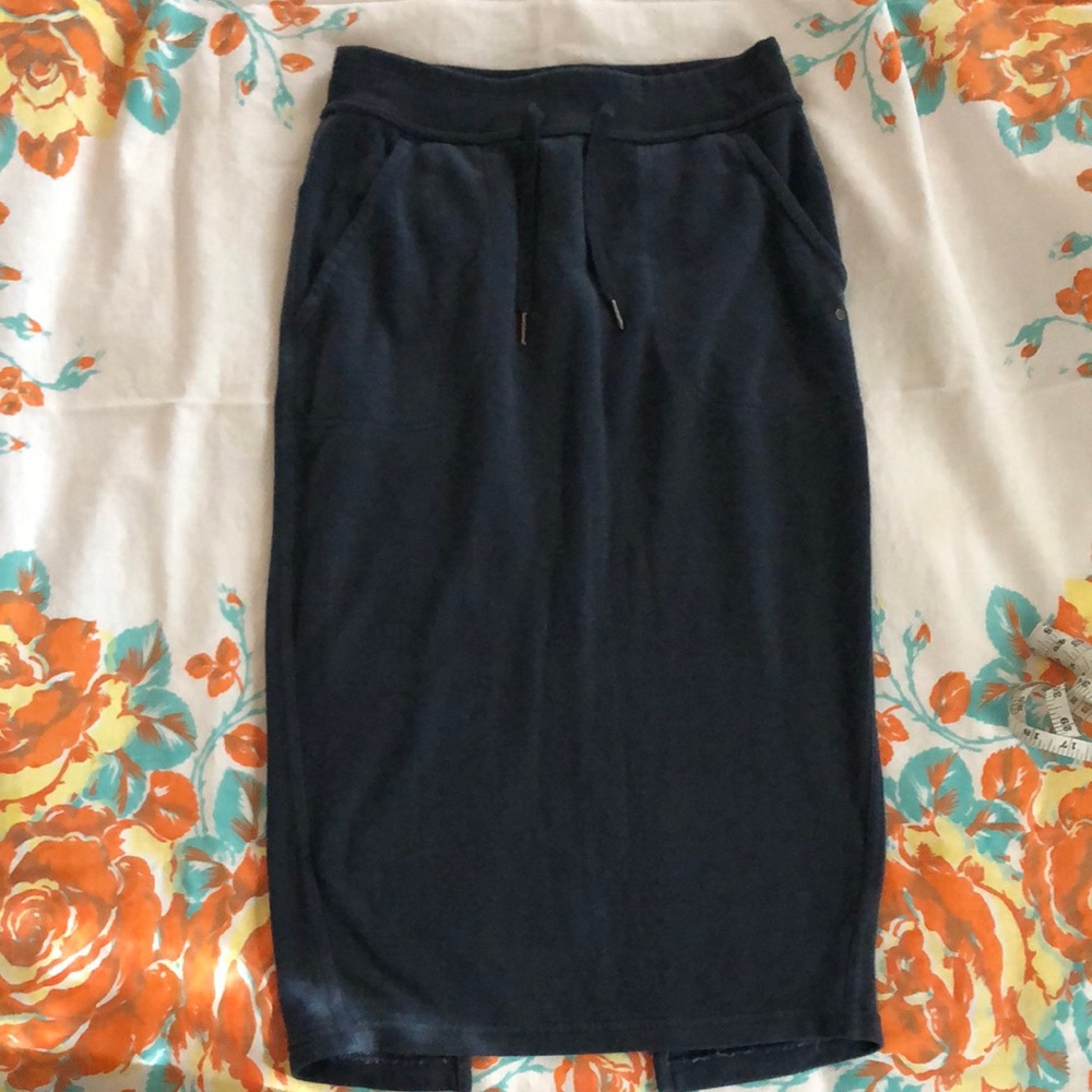 Prana Navy Blue Skirt